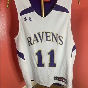 NFL Under Armour Baltimore Ravens #11 Tank Top Jersey Medium 16 Reversible Shirt